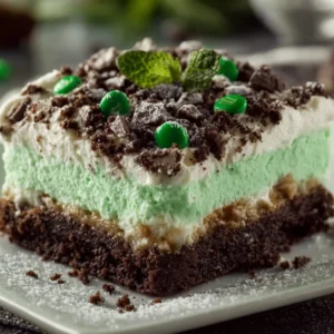 Shamrock Desert Lasagna: 9 Easy Steps for a Mint Oreo Delight