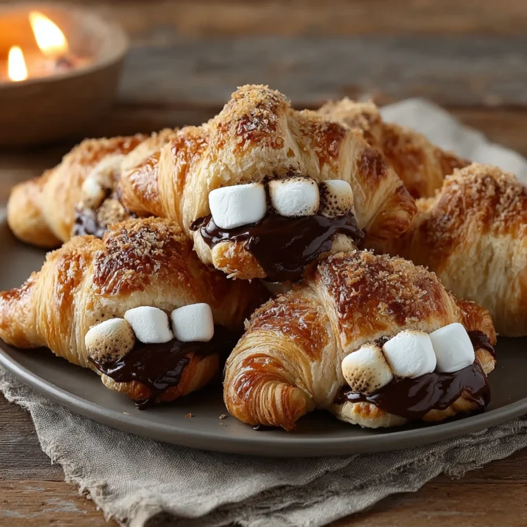 Smores Crescent Rolls Irresistible 20minute Gooey Dessert
