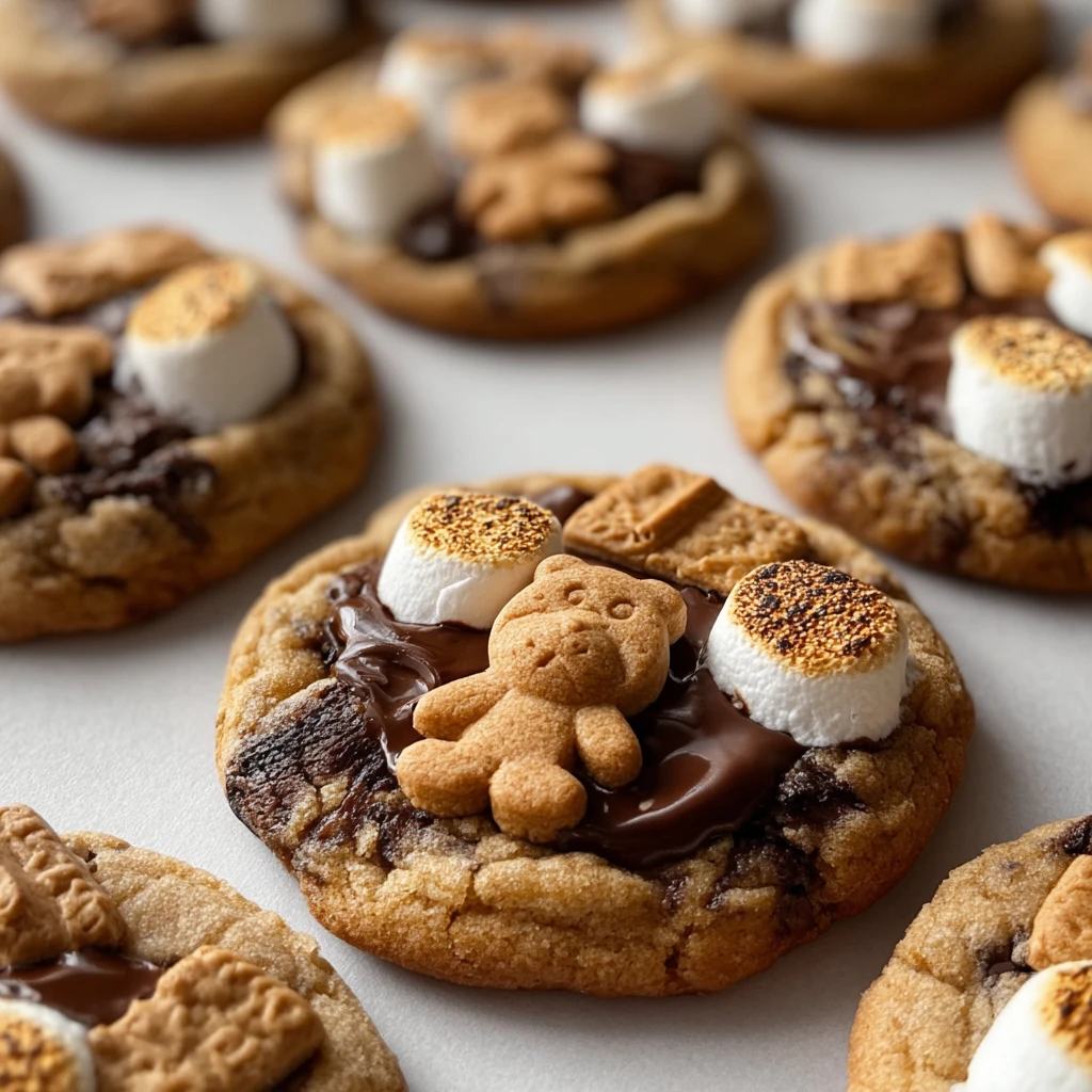 Smores Teddy Chocolate Chunk Cookies Irresistible Gooey Steps