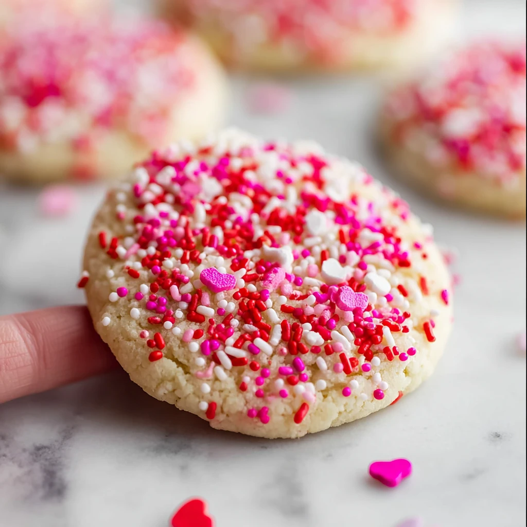 Soft Chewy Sprinkle Sugar Cookies