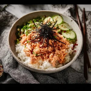 Spicy Tuna Rice Bowls