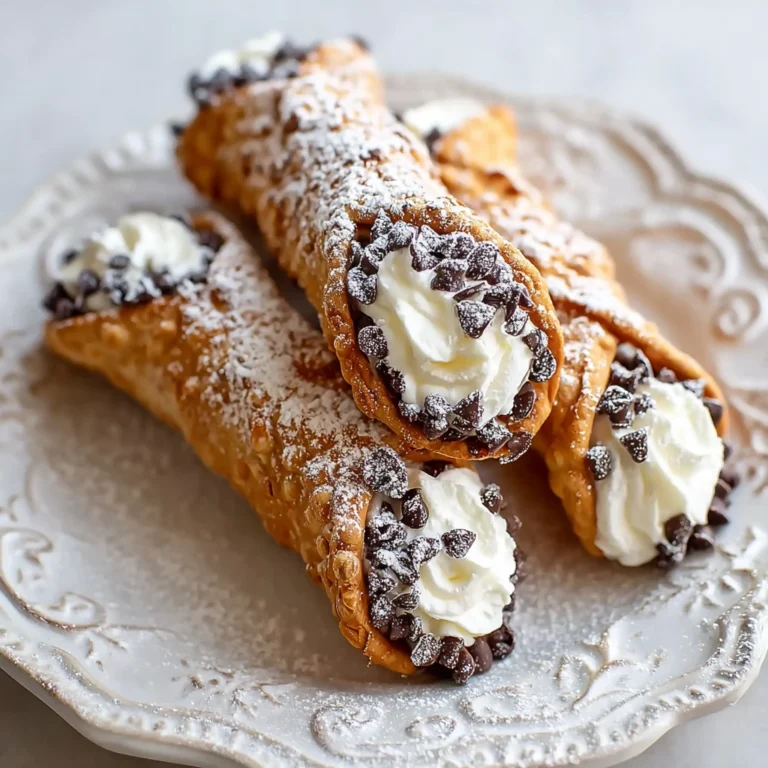 Secret Homemade Cannoli