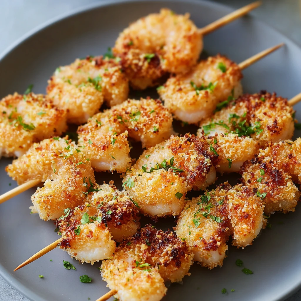 Steps Crispy Pankocrusted Chicken Skewers