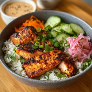Air Fried Salmon Bowls: Flavor-Packed Delight