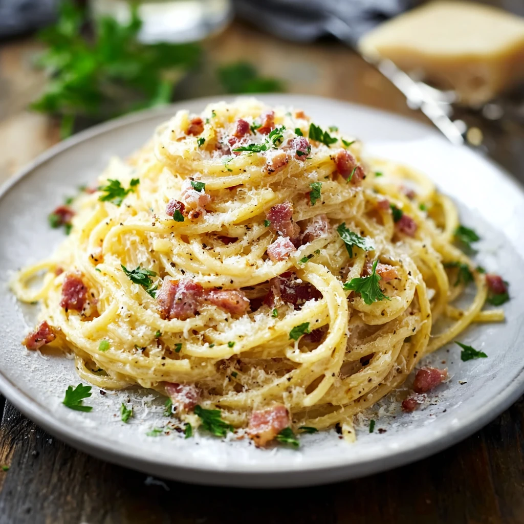 Irresistible Spaghetti Carbonara: A Creamy Comfort Classic