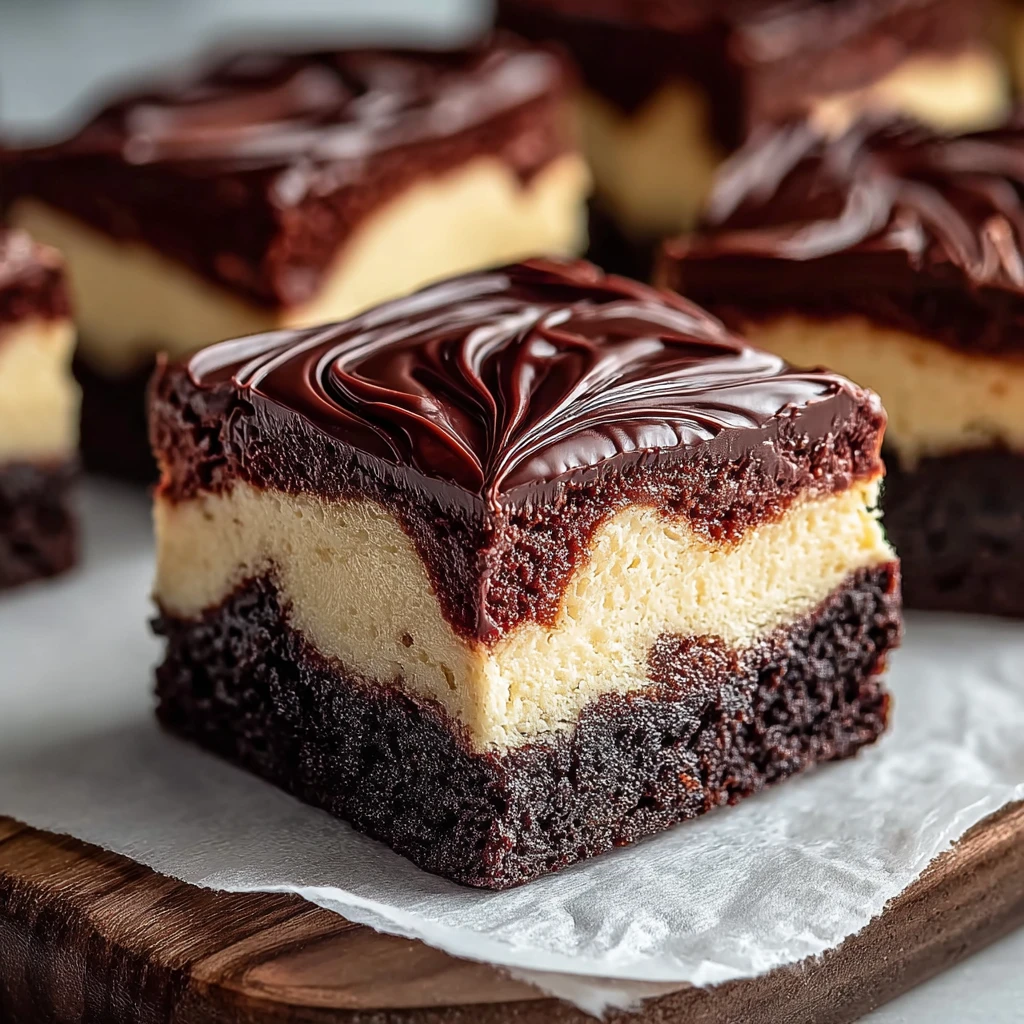 Chocolate Swirl Cheesecake Squares: Decadent Bliss Awaits