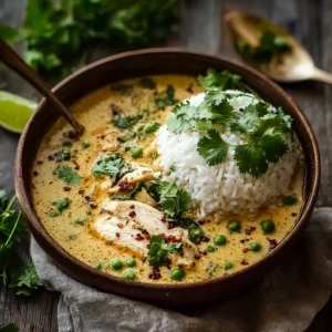 Cozy Up with Coconut Chicken Brothy Rice for Family Nights