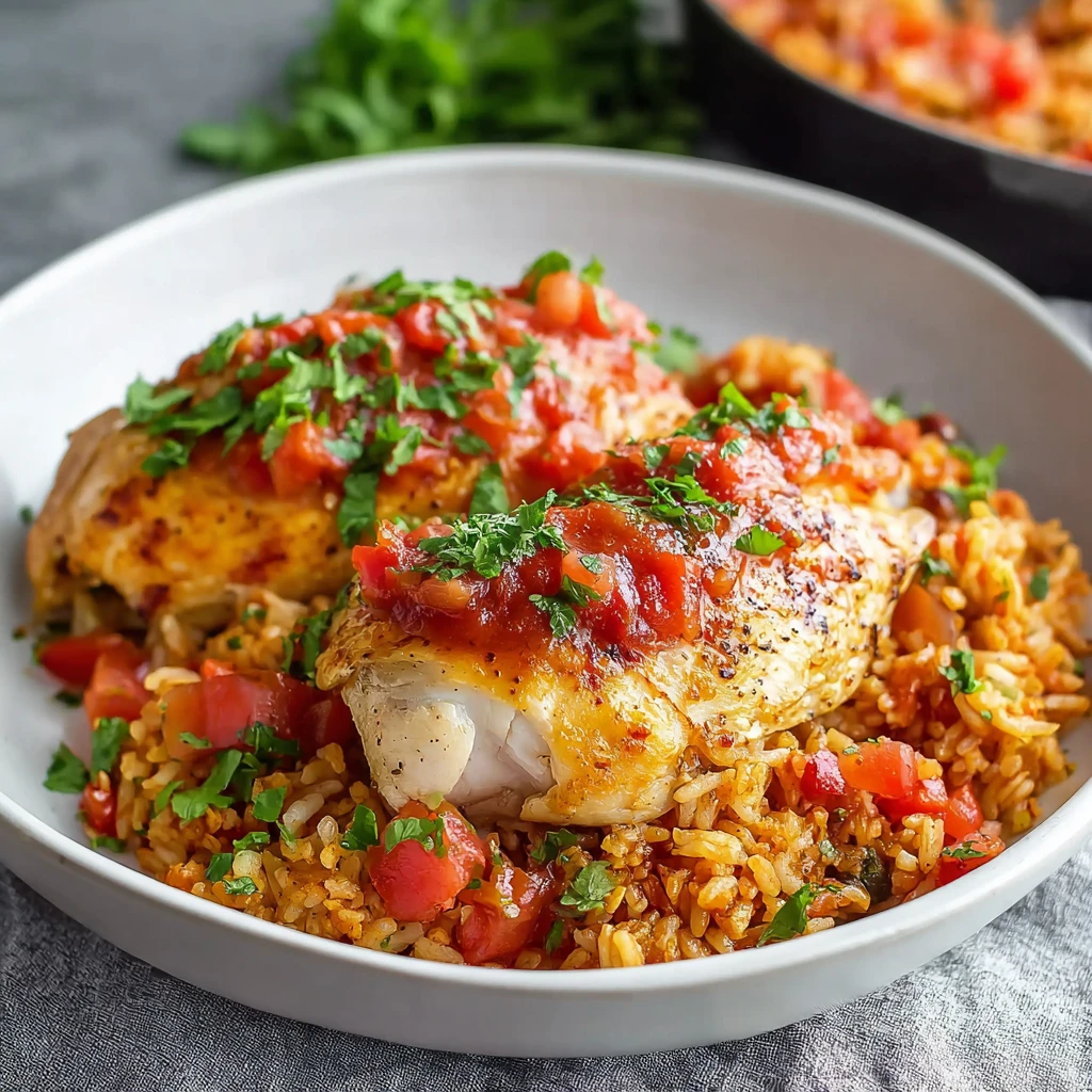 Baked Salsa Chicken and Rice That’ll Wow Your Taste Buds