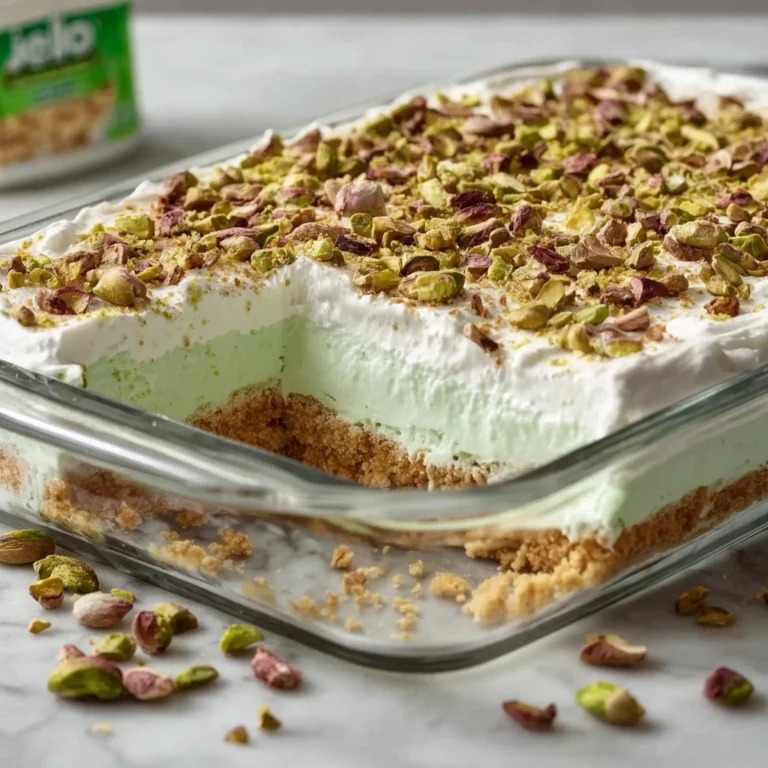 Easy Pistachio Dream Bars Recipe Homemade Pistachio Dessert Bars Creamy Pistachio Bars Five Layers Best Pistachio Layer Ba...
