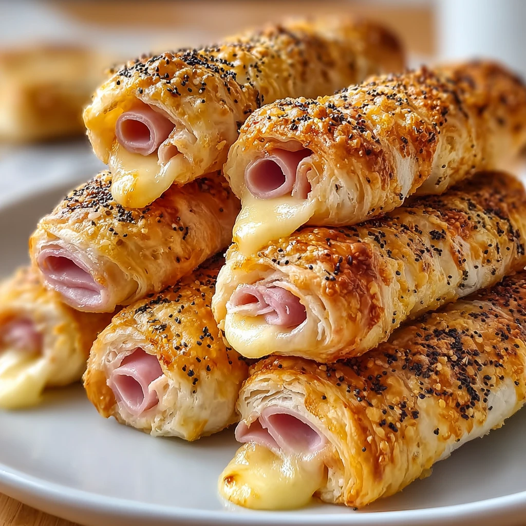 Ham and Cheese Sticks – A Savory Snack Delight