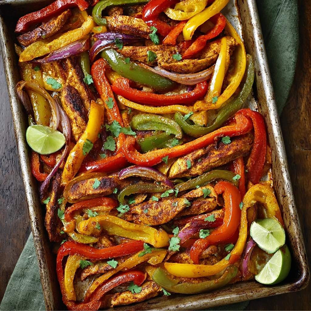 Flavorful Sheet Pan Fajitas for Effortless Weeknight Bliss