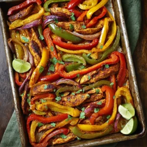 Flavorful Sheet Pan Fajitas for Effortless Weeknight Bliss