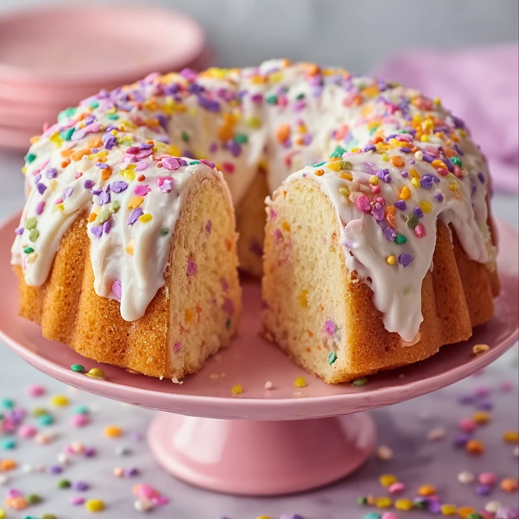 Fluffy Birthday Pound Cake That Makes Every Celebration