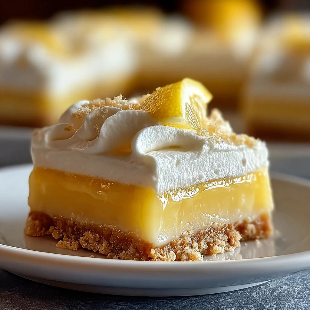 Lemon Cream Pie Bars: Luscious and Irresistible Delight