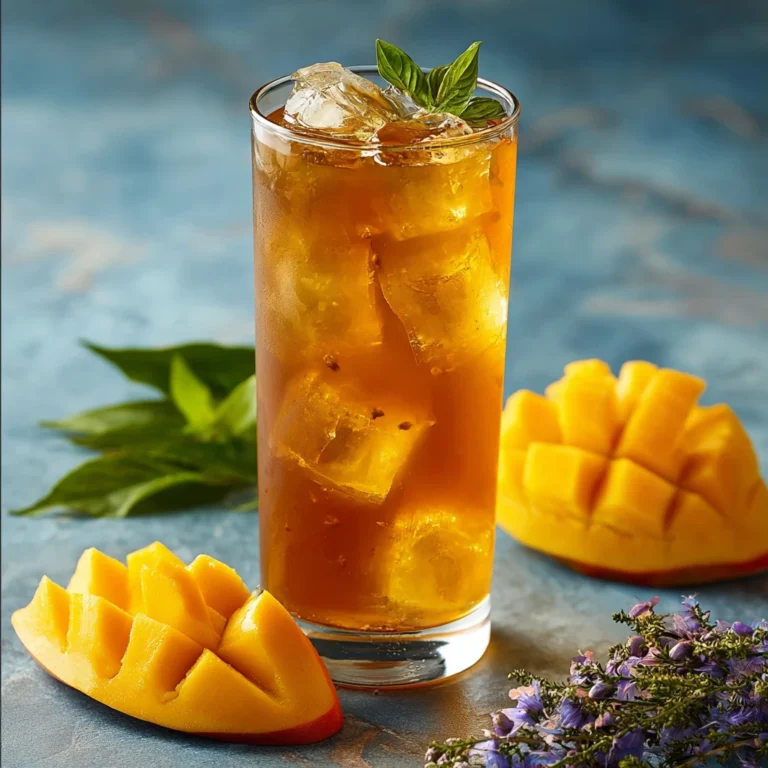Mango Iced Tea Bliss Recipe Best Mango Iced Tea Mixes Summer Mango Tea Refreshment Ideas Homemade Mango Iced Tea Guide Ben...