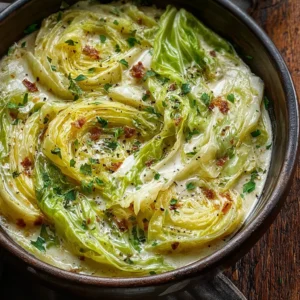 Marry Me Melting Cabbage with Creamy Tuscan Sauce Delight