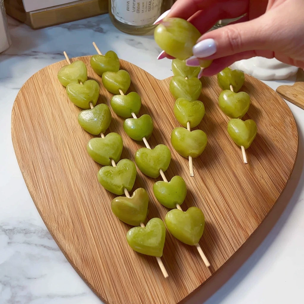 Party Drink Ideas With Grapes Valentine's Day Char-cute-rie Ideas How To Make Grape Hearts How To Make Heart Shaped Grapes...