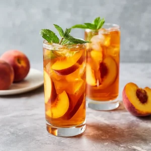 Peach Iced Tea: Refreshing Summer Delight