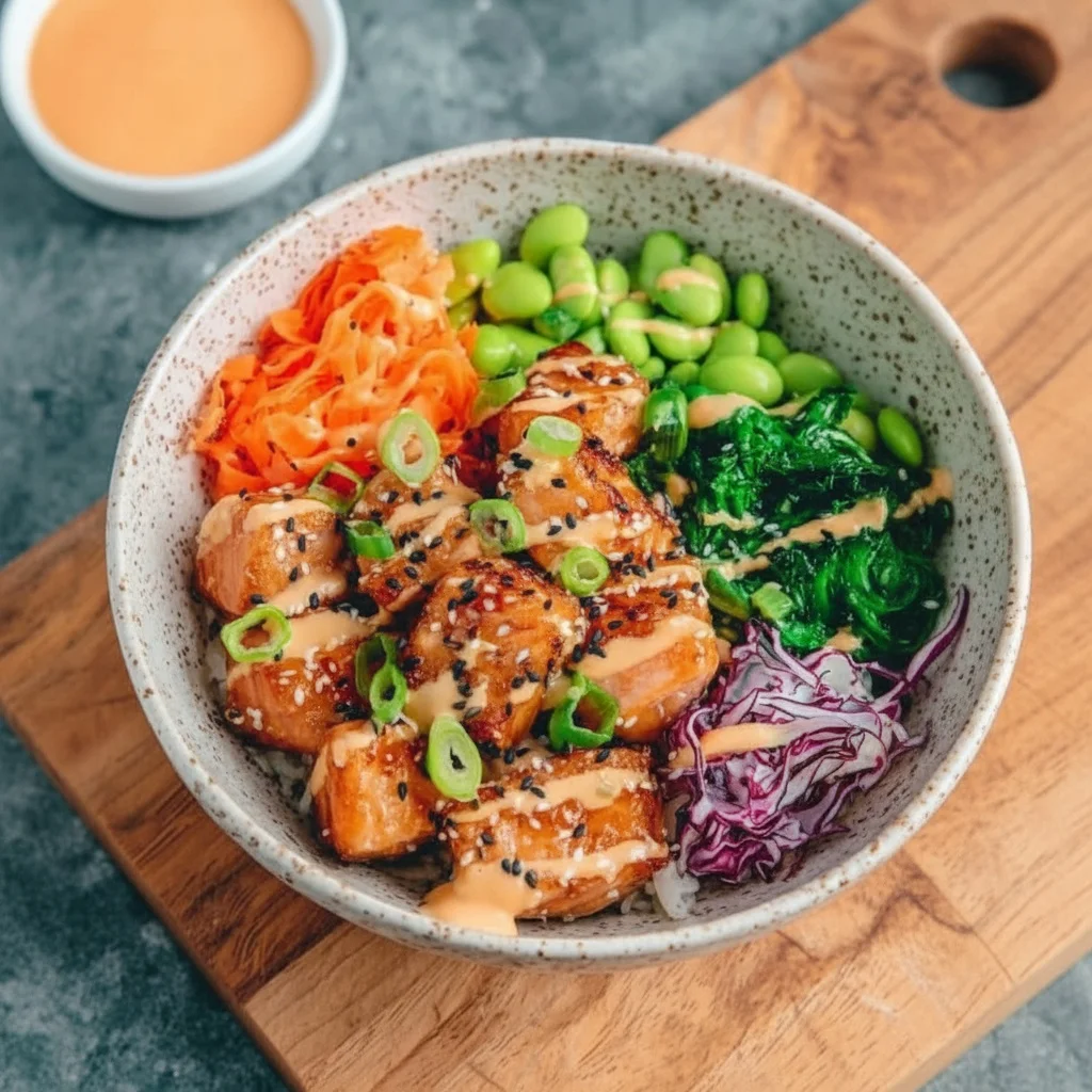 Bang Bang Salmon Bowl
