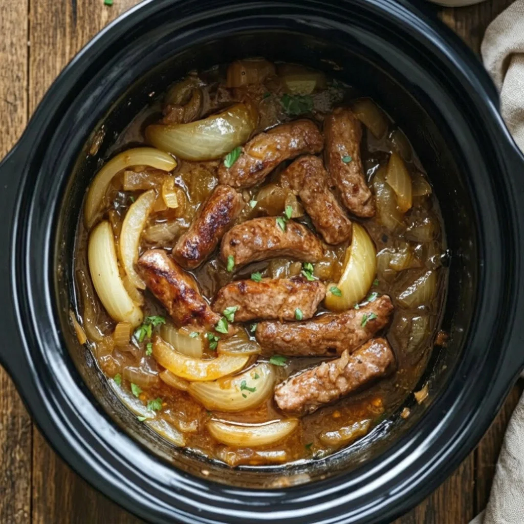 Bangers and onions