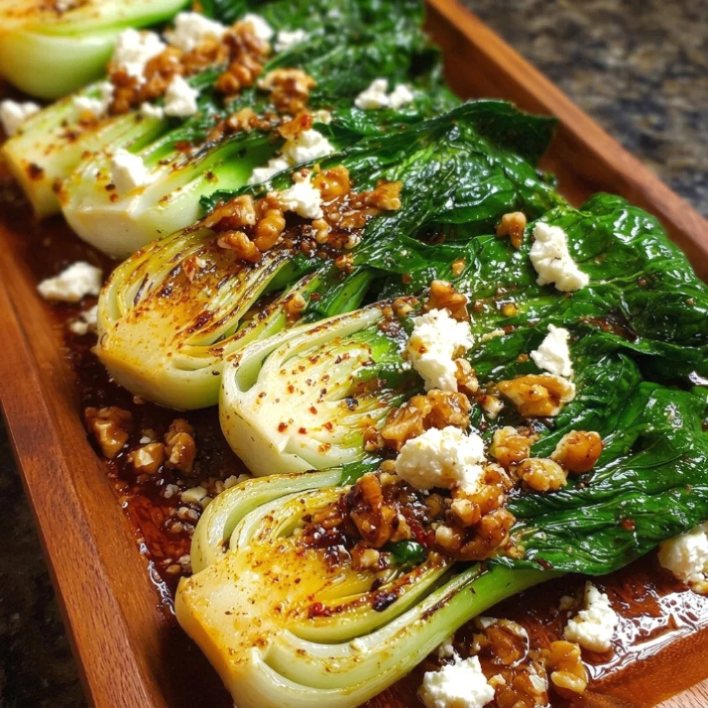 Caramelized Garlic Bok Choy