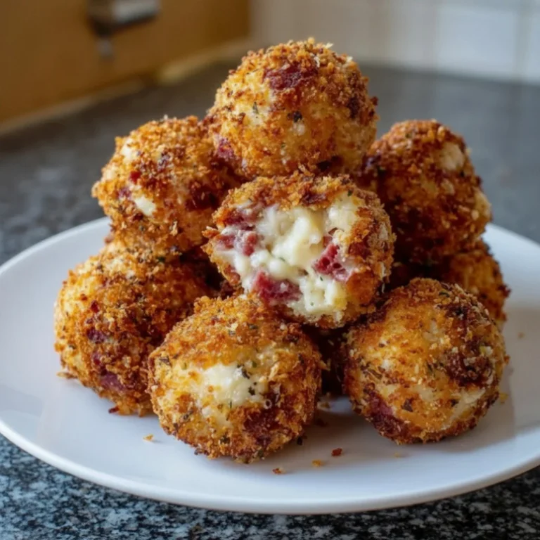 Crispy Reuben Balls