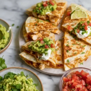 Easy Chicken Quesadillas