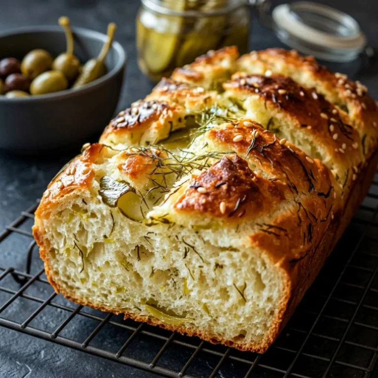 Easy Dill Pickle Bread