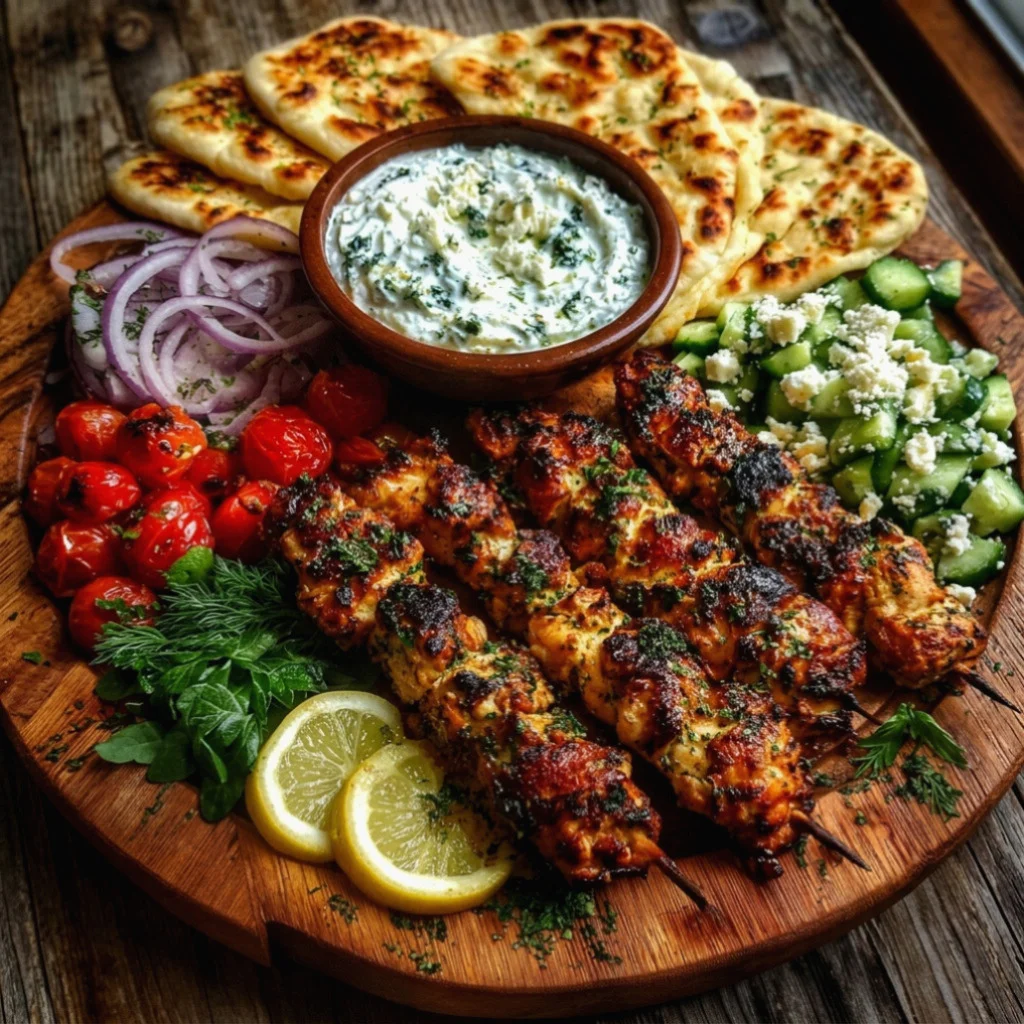 Greek Chicken Souvlaki
