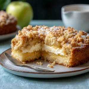 Mascarpone Apple Crumble Cake: Your Go-To Cozy Dessert