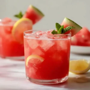 Non-alcoholic Watermelon Drink