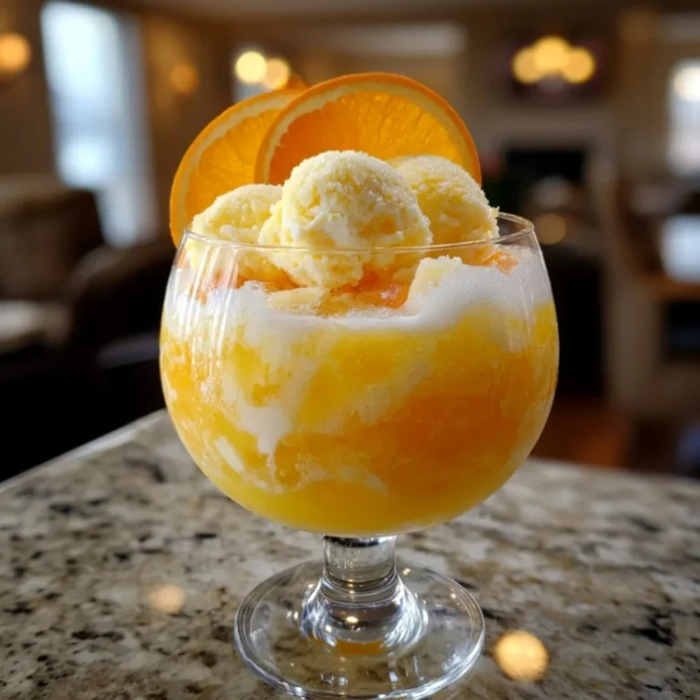 Orange Sherbet Punch