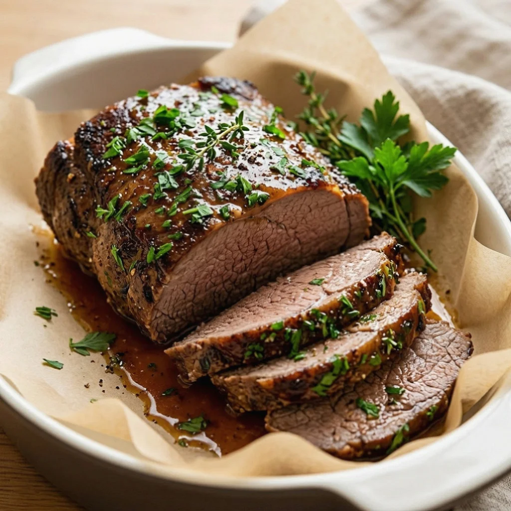 savory slow cooker honey mustard pork roast