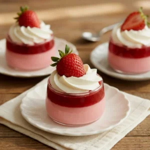 Strawberry Greek Yogurt Jello Recipe for Guilt-Free Indulgence