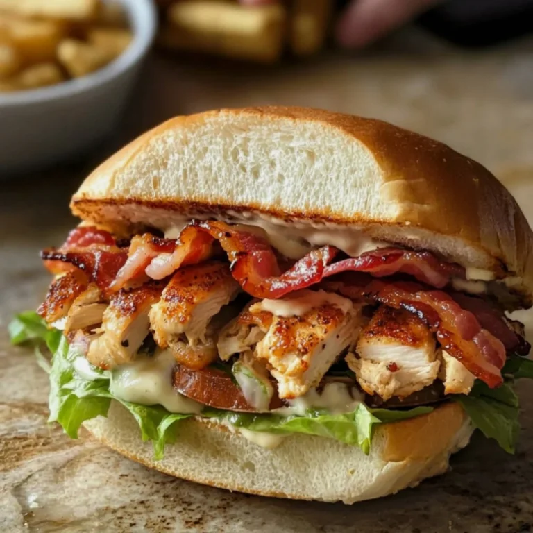 Ultimate Loaded Chicken Bacon Ranch Sub