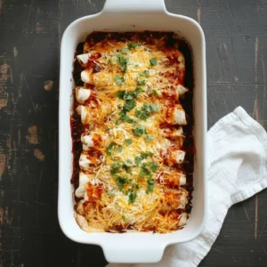Weeknight Chicken Enchiladas