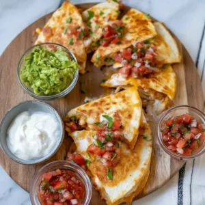 Weeknight Mini Chicken Quesadillas