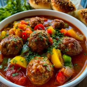 Cajun Meatball Stew