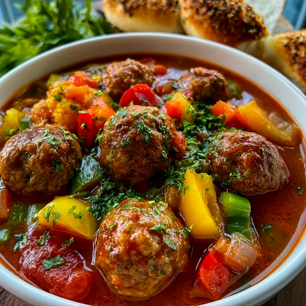 Cajun Meatball Stew