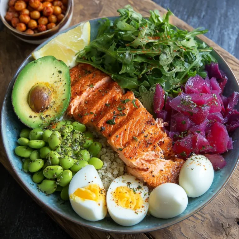 Healthy Salmon Power Bowl