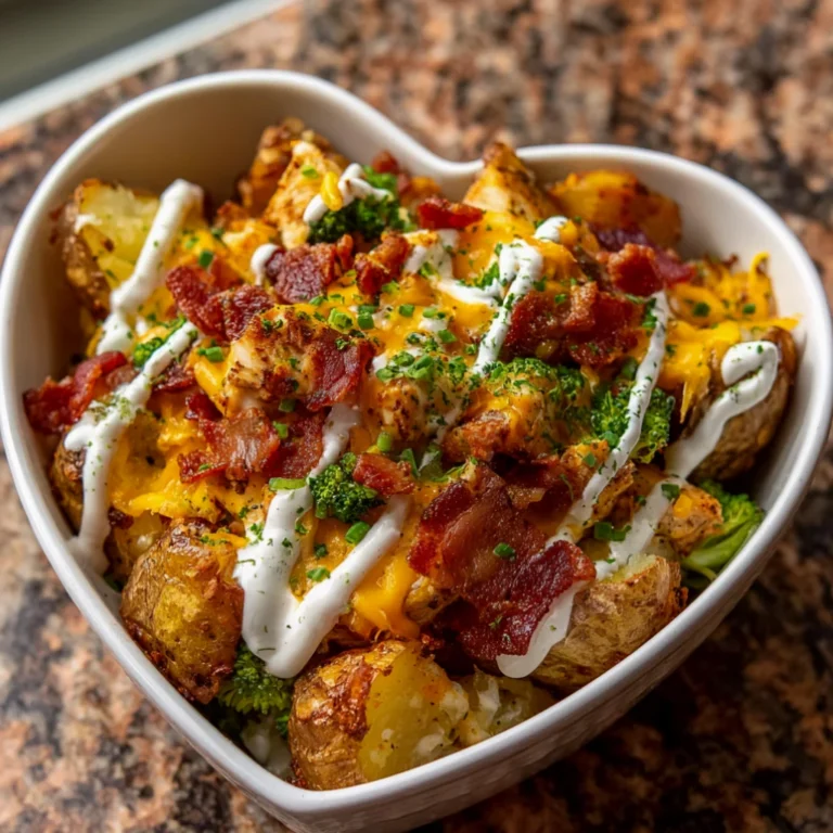 Loaded Chicken Bacon Ranch Potato Bowl