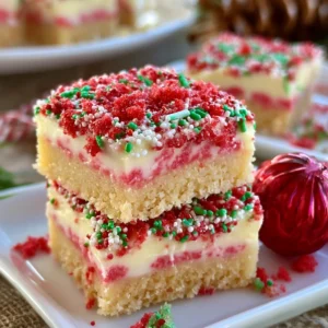 Santa's No-Bake Sugar Cookie Bars