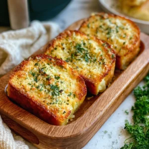 Air Fryer Garlic Bread