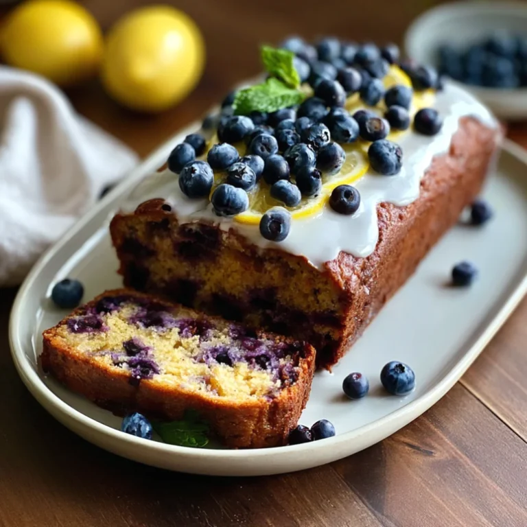 Blueberry Lemon Loaf