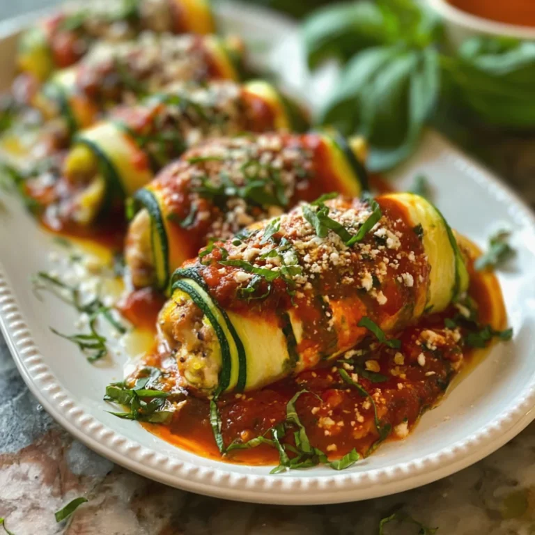Homemade Zucchini Roll-Ups